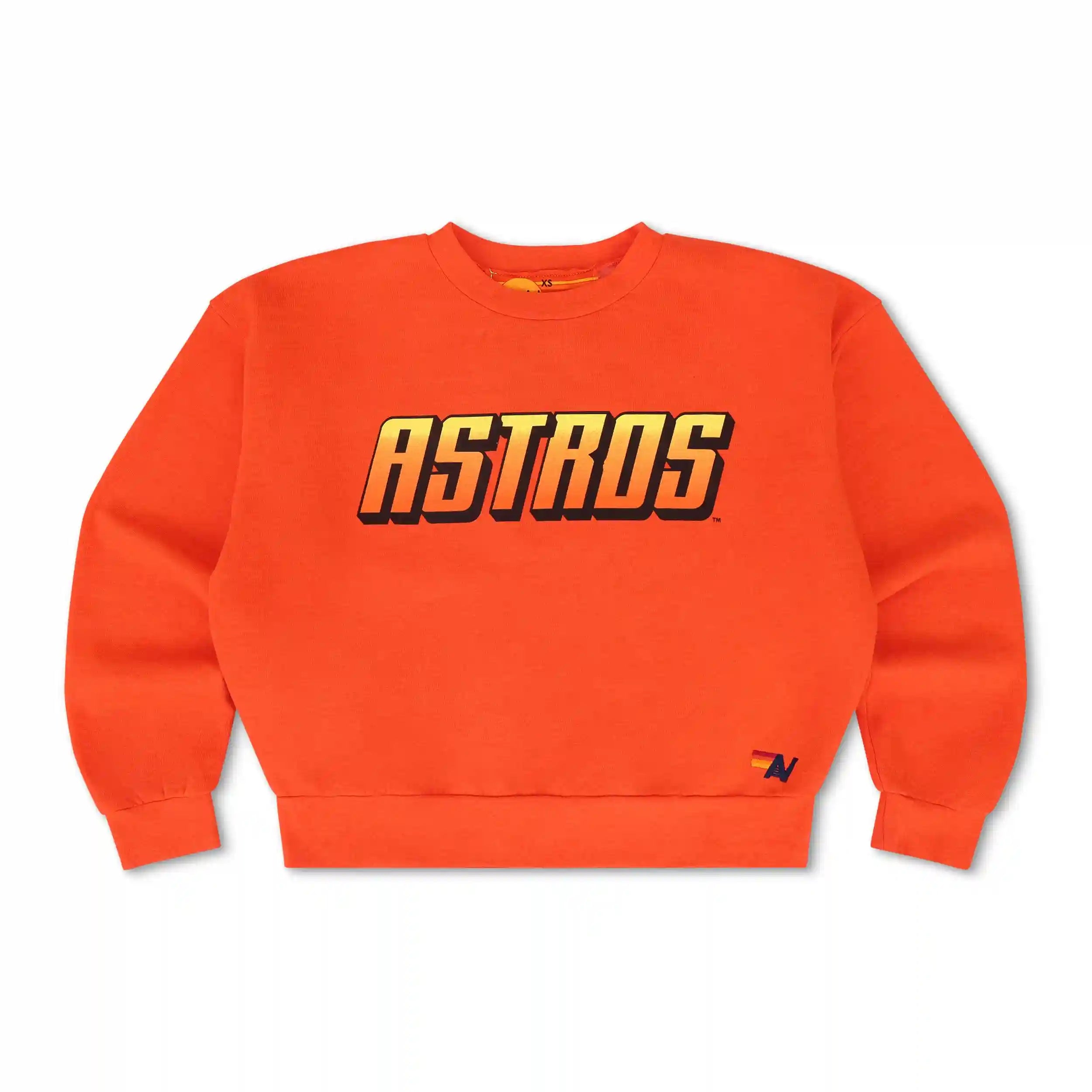 HOUSTON ASTROS 2026 RELAXED CREW SWEATSHIRT - ORANGE
