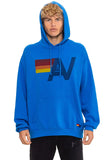 LOGO PULLOVER RELAXED HOODIE - ADVENTURE BLUE