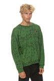 BANDANA RELAXED CREW SWEATSHIRT - PALM
