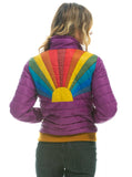 SUNBURST JACKET - GLOXINA