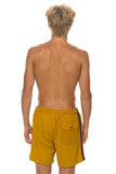 MEN'S 5 STRIPE FLEX SHORTS - GOLD