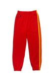 KID'S 5 STRIPE SWEATPANTS - RED