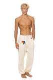 LOGO SWEATPANTS - VINTAGE WHITE