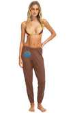 PALM TREE FESTIVAL ASPEN 2025 UNISEX SWEATPANTS - BROWN