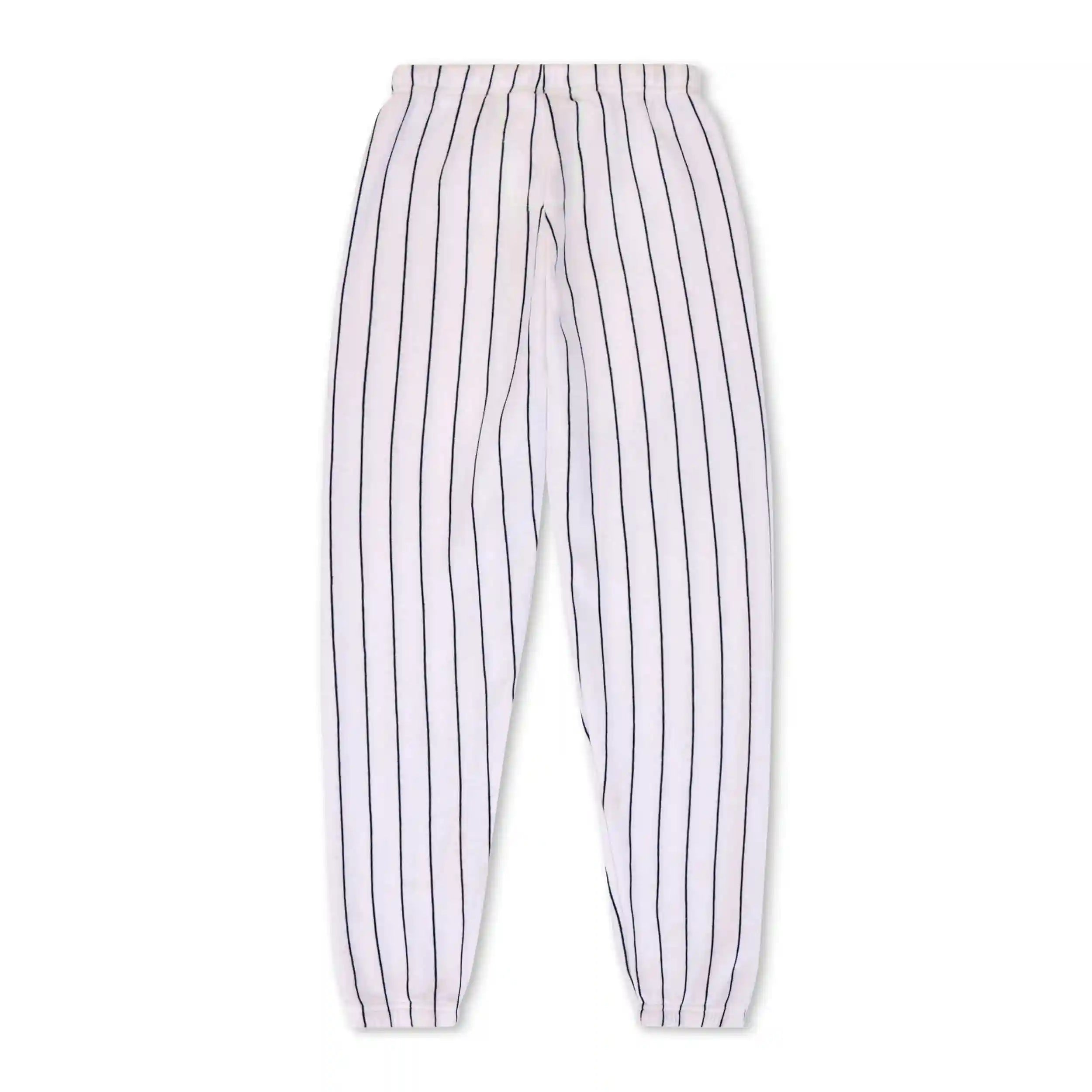 NEW YORK YANKEES PINSTRIPE 2026 SWEATPANTS - WHITE // NAVY