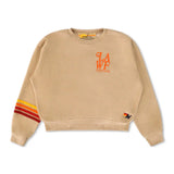 LOS ANGELES WINE & FOOD 2025 CREW SWEATSHIRT RELAXED - SAND