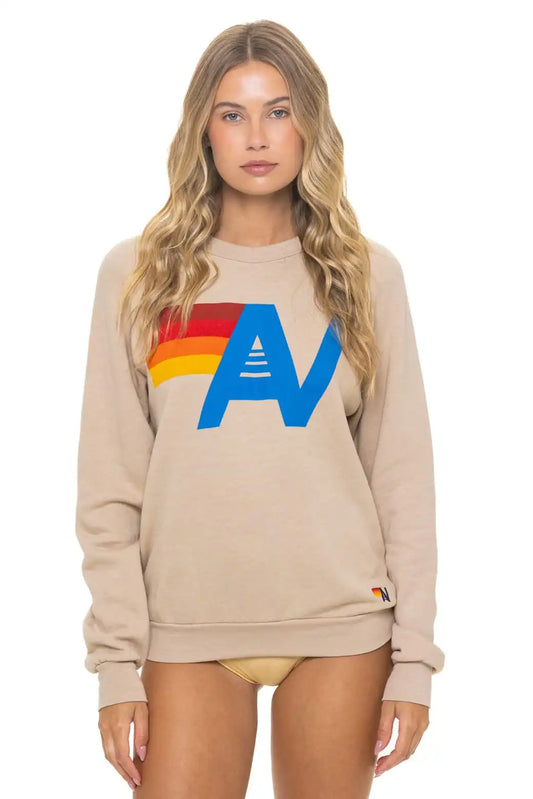 LOGO SWEATSHIRT - SAND
