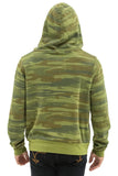 HEART 2 HOODIE - CAMO // NEON PINK