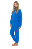 BOLT FADE SWEATPANTS - OCEAN // PINK // PURPLE