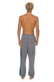 5 STRIPE SWEATPANTS - HEATHER GREY