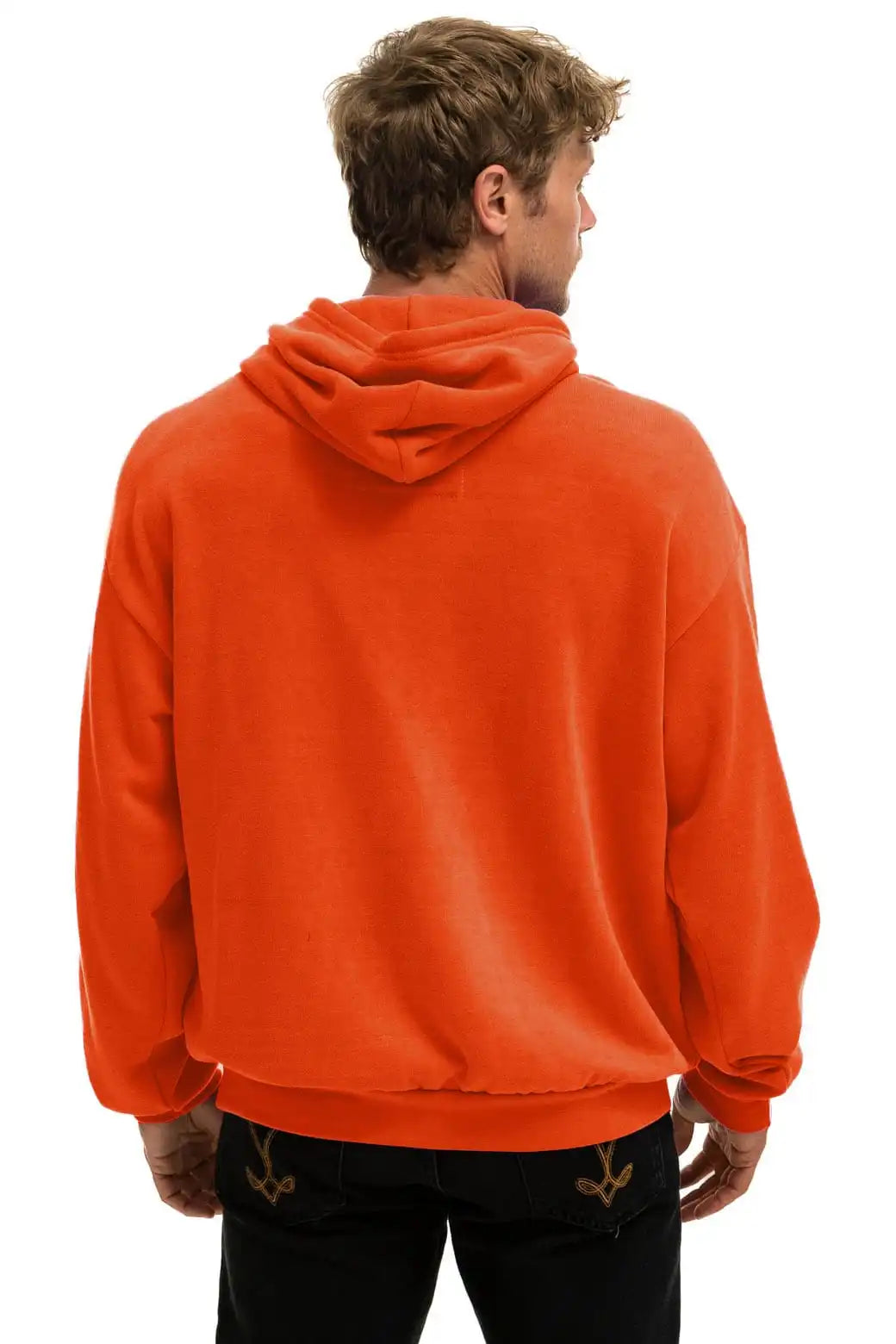 HOUSTON ASTROS 2026 RELAXED PULLOVER HOODIE - ORANGE