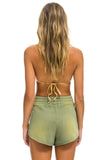 ESSENTIAL POCKET CLUB SHORTS - FADED ARMY