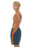 MEN'S 5 STRIPE FLEX SHORTS 7 INCH - DEEP OCEAN