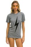 BOLT TEE - HEATHER GREY