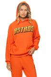 HOUSTON ASTROS 2026 RELAXED PULLOVER HOODIE - ORANGE