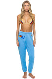 LOGO SWEATPANTS - SKY