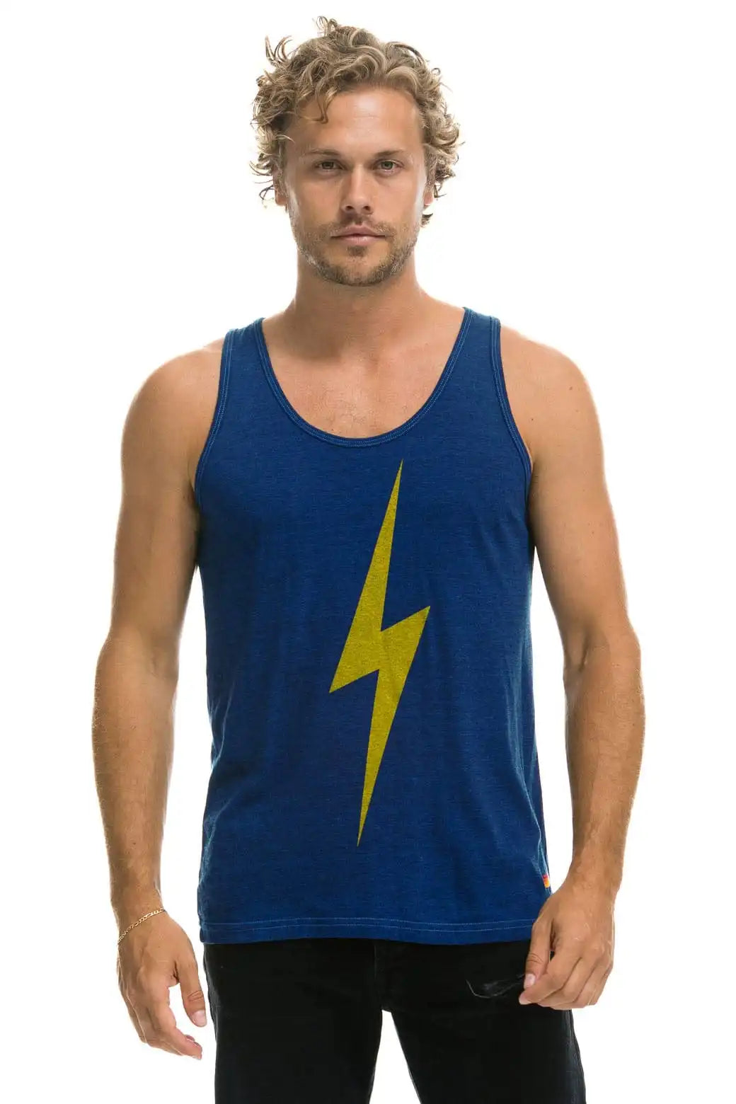 MEN'S BOLT  TANK - ROYAL